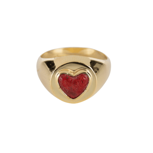 Red Heart Ring