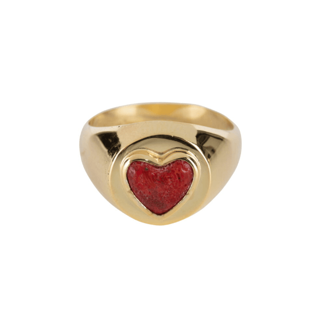 Red Heart Ring